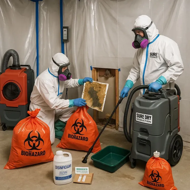 Contaminated Water Handling Protocols process in Brookside, AL